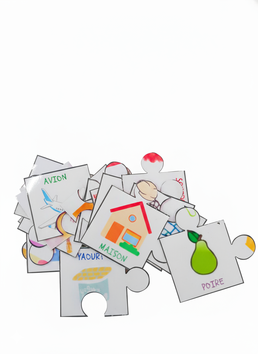 Collection de Puzzles Abécédaires 26 lettres